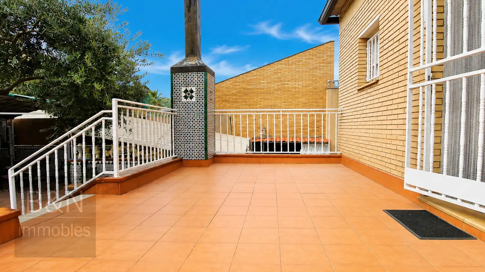 Terrasse von Haus oder Chalet zum Verkauf in Terrassa mit Heizung und Schwimmbad