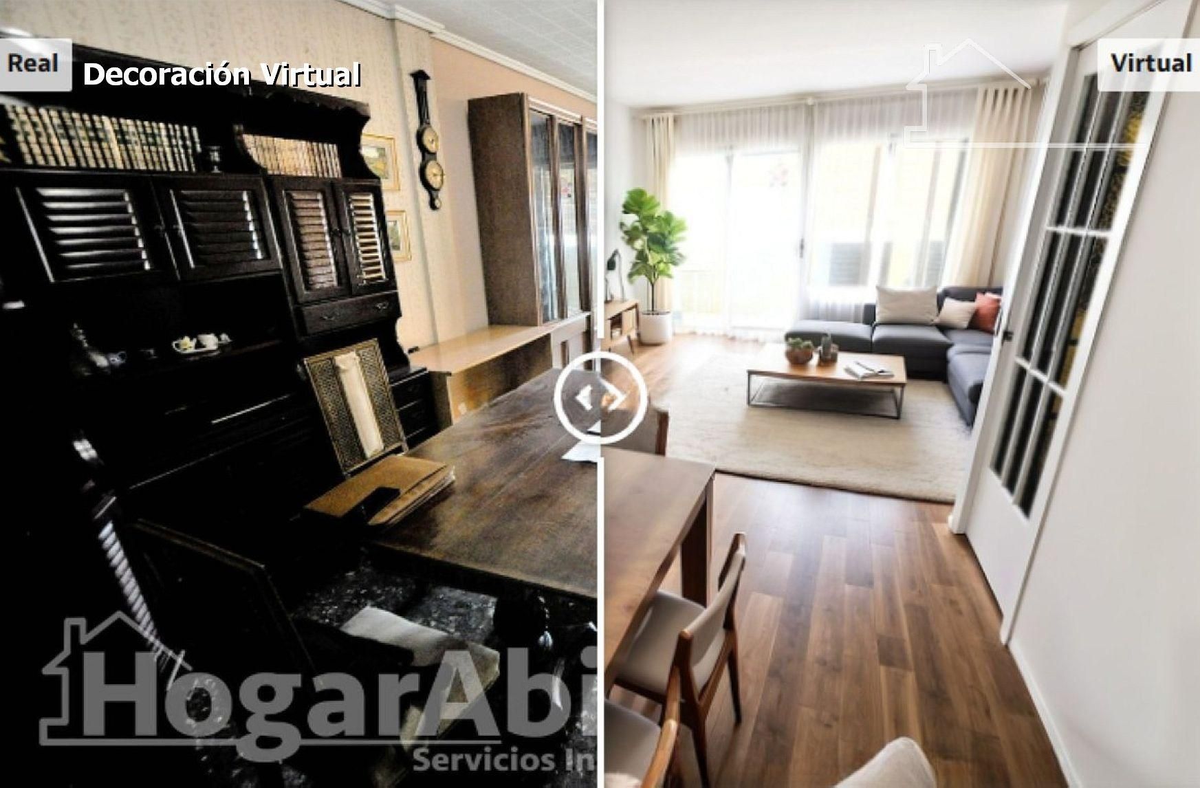 Living room of Flat for sale in  Valencia Capital  with Balcony