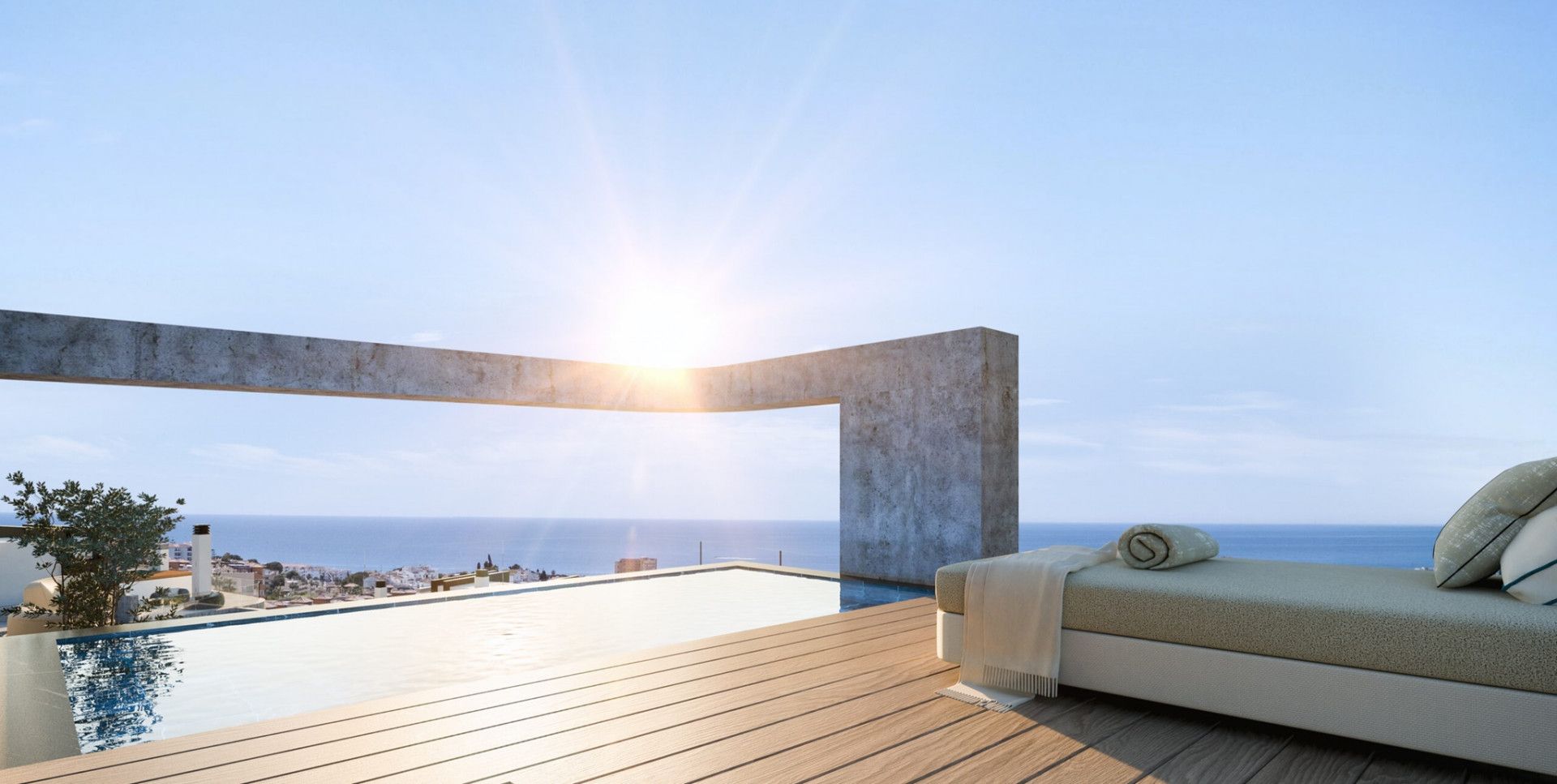 Terrassa de Àtic en venda en Marbella amb Aire condicionat, Jardí privat i Terrassa