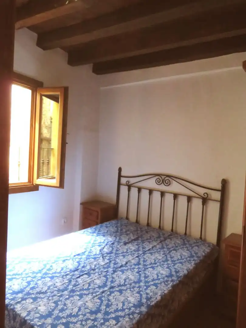 Bedroom of Flat for rent in Granada  with Heating, Terrace and Furnished