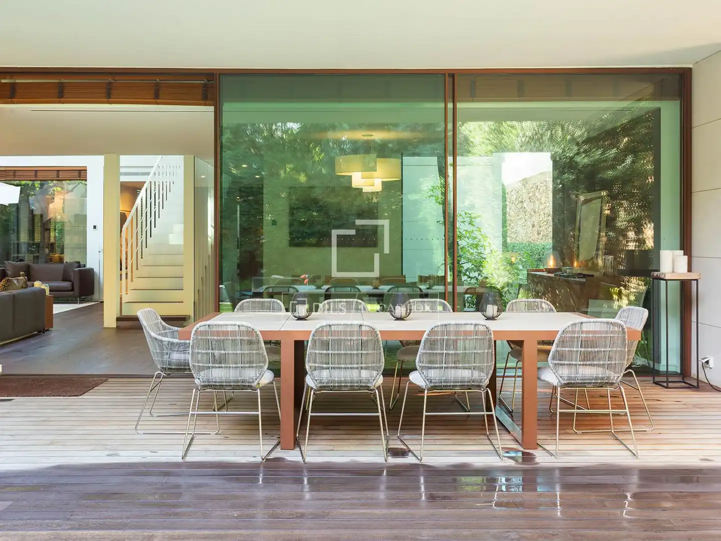 Terraza de Casa o chalet en venta en Barcelona con Aire acondicionado, Calefacción y Jardín privado