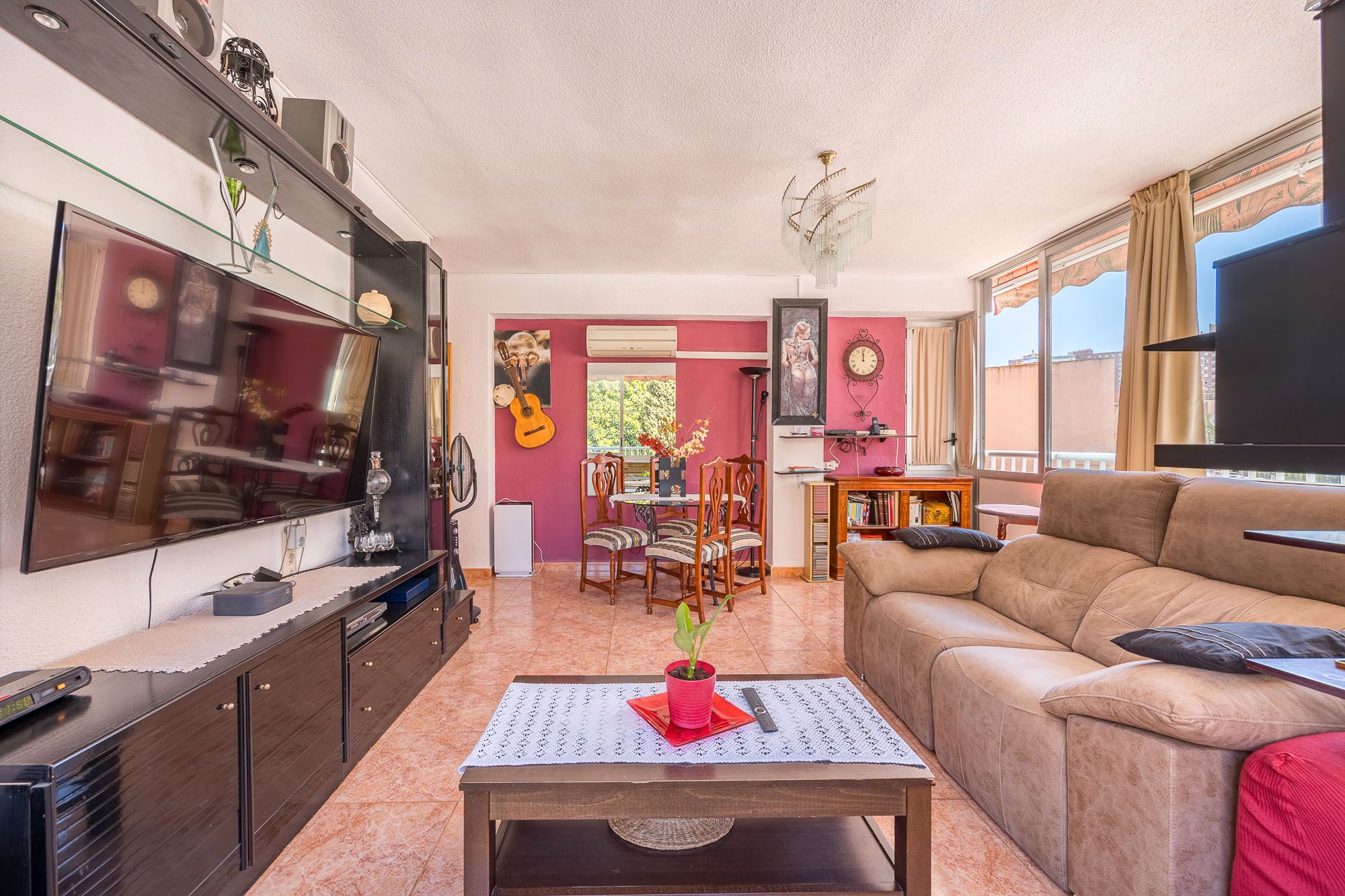 Living room of Flat for sale in Finestrat