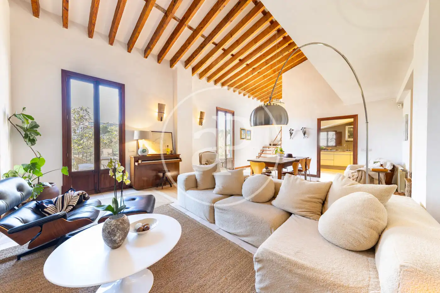 Sala d'estar de Casa o xalet en venda en  Palma de Mallorca amb Terrassa i Piscina