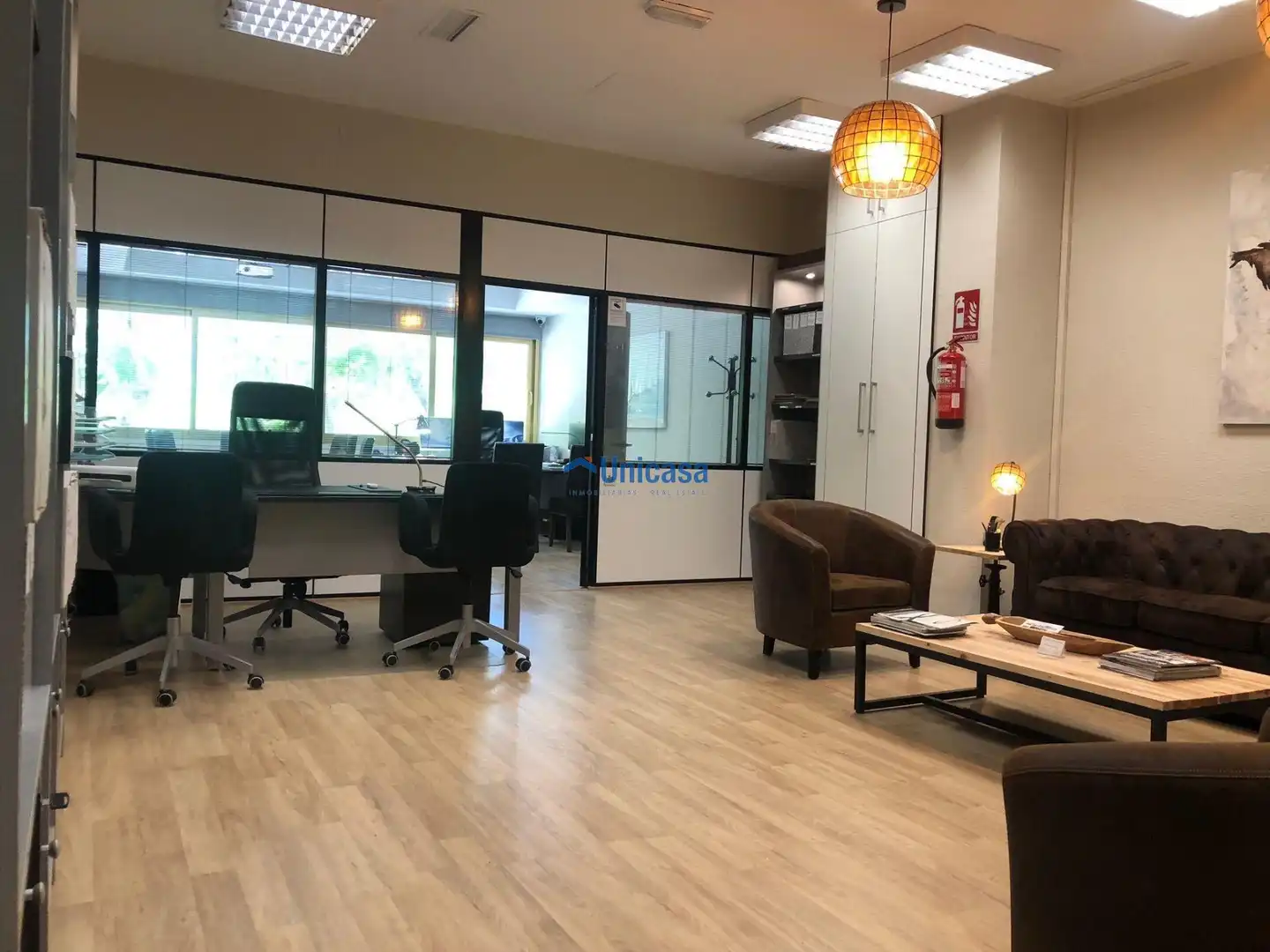 Büro zur Miete in Málaga mit Klimaanlage, Heizung und Möbliert