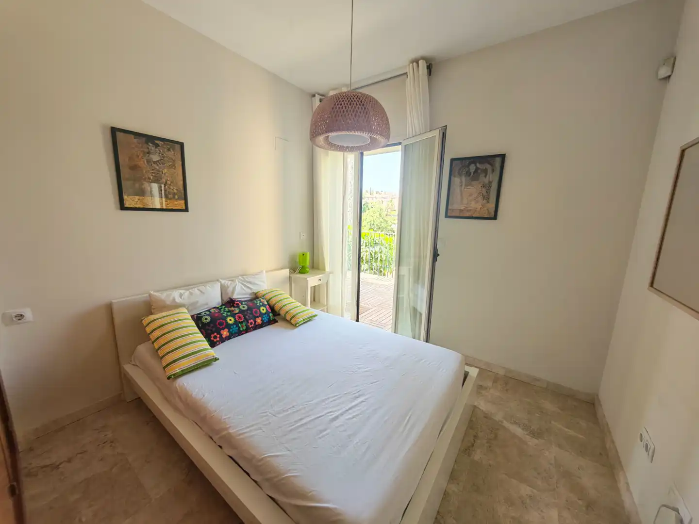 Bedroom of Flat for rent in Alhaurín de la Torre  with Air Conditioner, Heating and Private garden