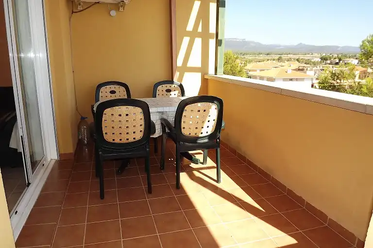 Terrasse von Wohnung zum Verkauf in Mont-roig del Camp mit Klimaanlage, Terrasse und Möbliert