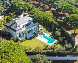 Jardí de Casa o xalet de lloguer en Marbella amb Aire condicionat i Piscina