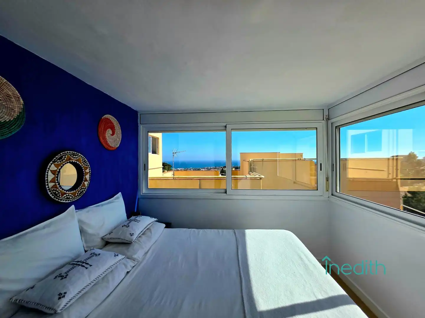 Schlafzimmer von Wohnung zum Verkauf in Sant Pere de Ribes mit Klimaanlage, Heizung und Terrasse