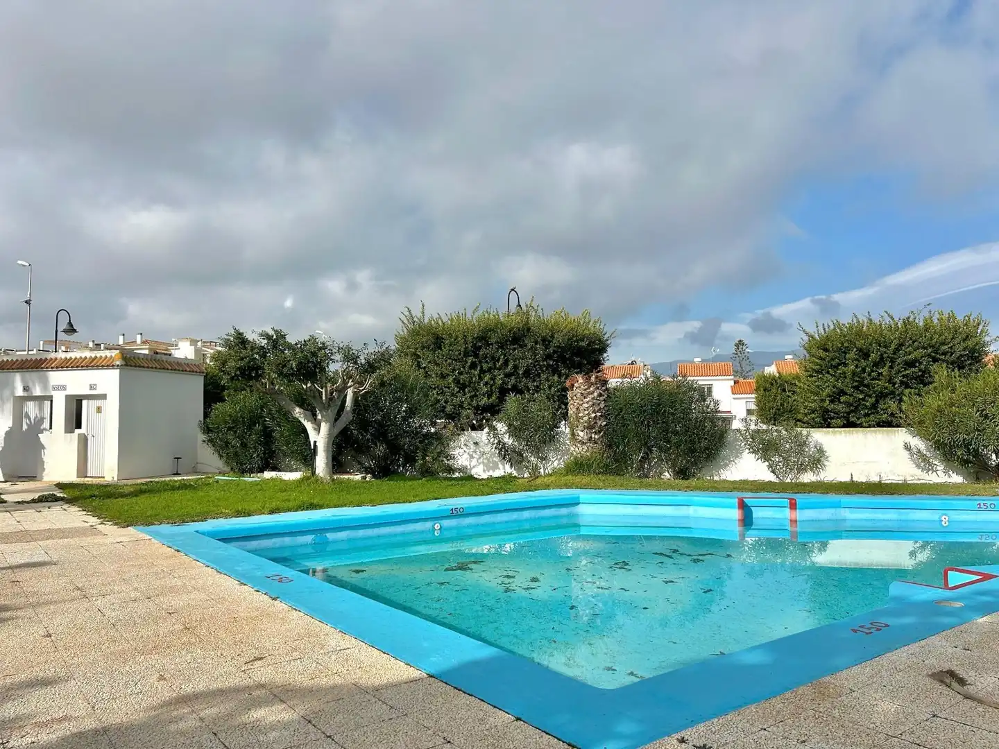 Swimming pool of Attic for sale in Roquetas de Mar  with Private garden, Terrace and Furnished