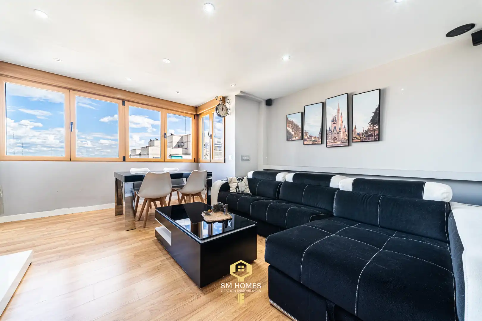 Wohnzimmer von Wohnung zum Verkauf in Coslada mit Klimaanlage, Heizung und Terrasse