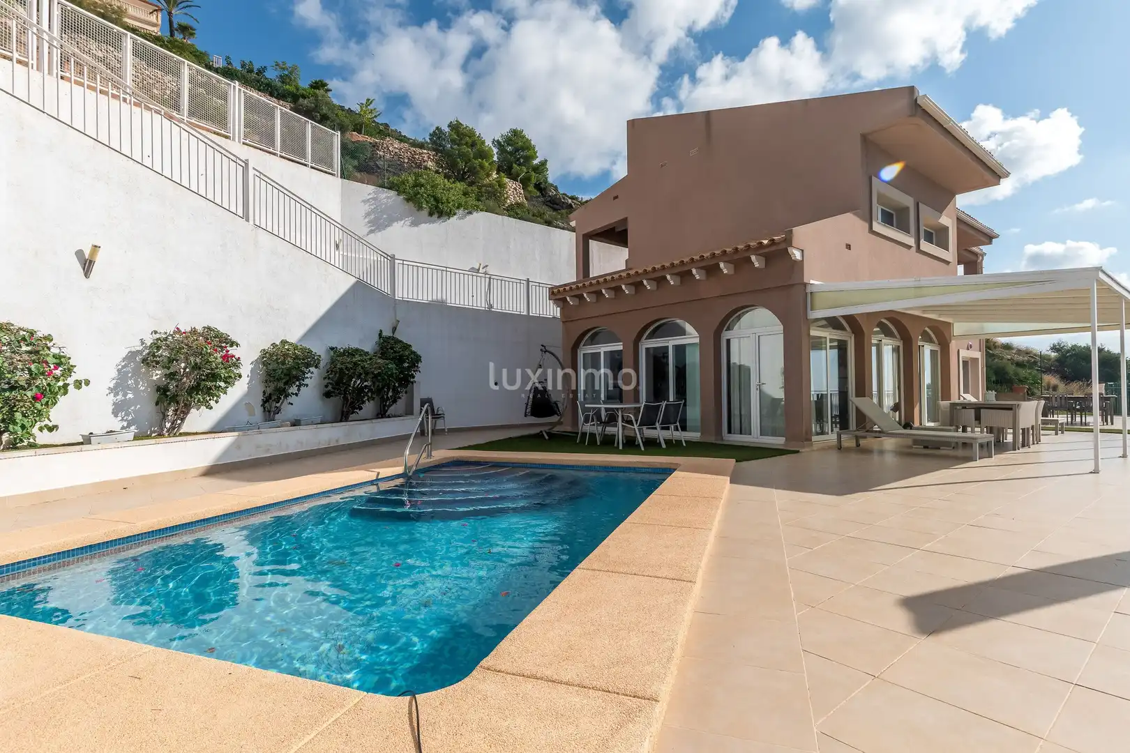Swimming pool of Houses for sale in Altea  with Air Conditioner, Heating and Terrace