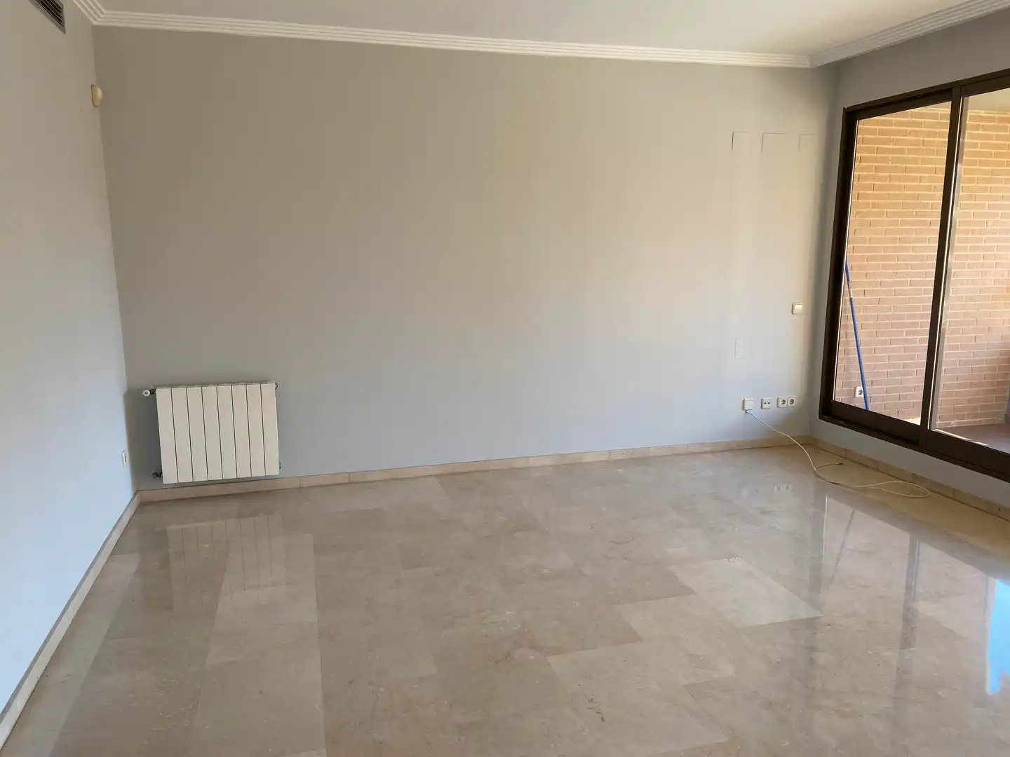 Wohnzimmer von Wohnung zur Miete in Valencia mit Klimaanlage, Heizung und Terrasse