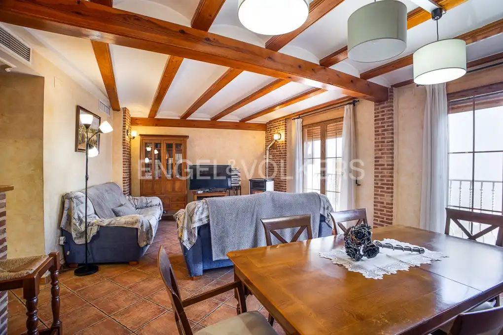 Living room of Houses for sale in Alcublas  with Air Conditioner, Heating and Terrace