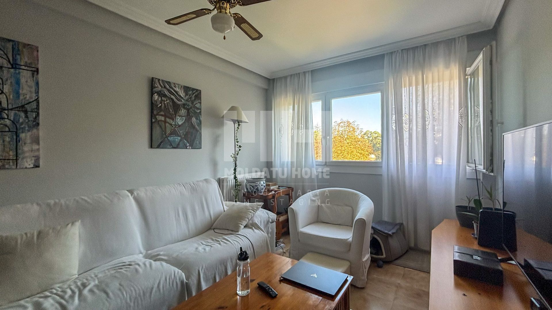 Sala de estar de Piso en venta en Donostia - San Sebastián  con Calefacción y Trastero