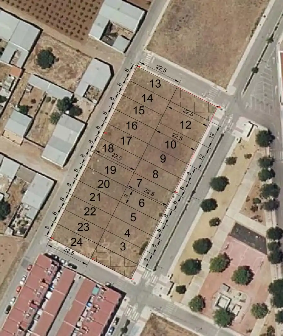 Terreno residencial en venta en Almendralejo