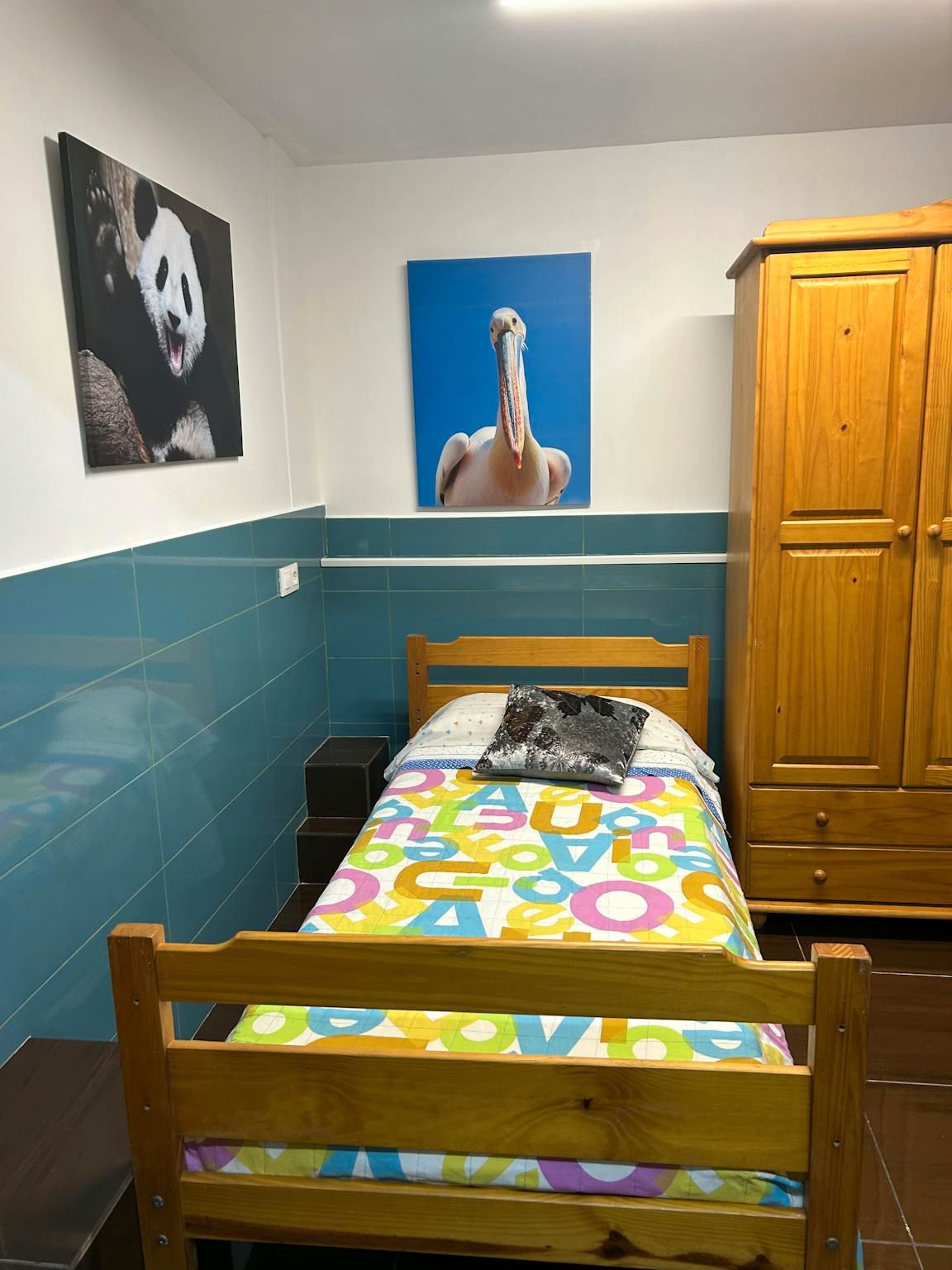 Bedroom of Flat for rent in  Barcelona Capital  with Air Conditioner, Heating and Washing machine