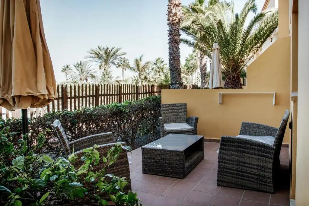Terrace of Flat for sale in La Oliva  with Terrace, Furnished and Oven