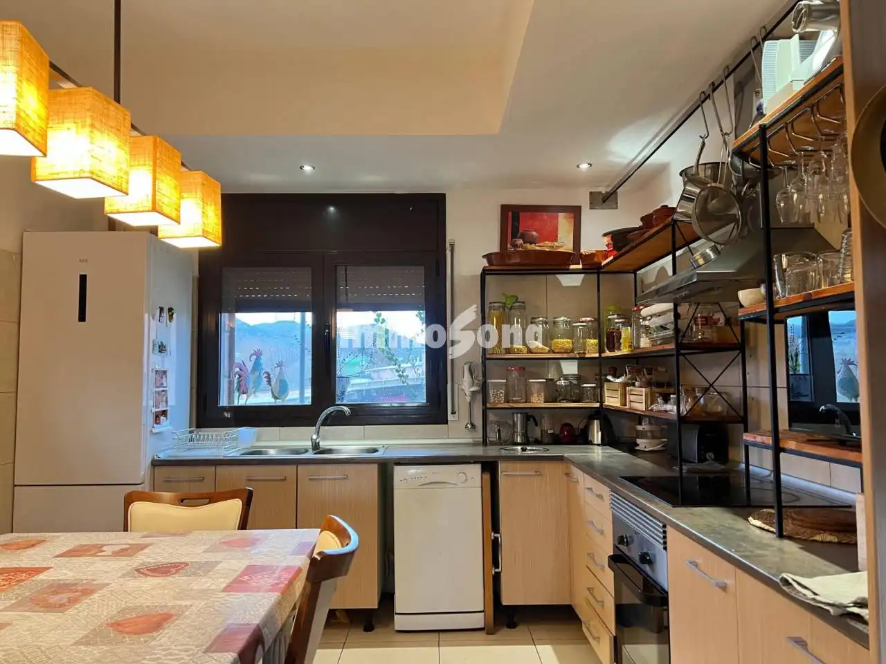 Cocina de Finca rústica en venta en Moià con Calefacción