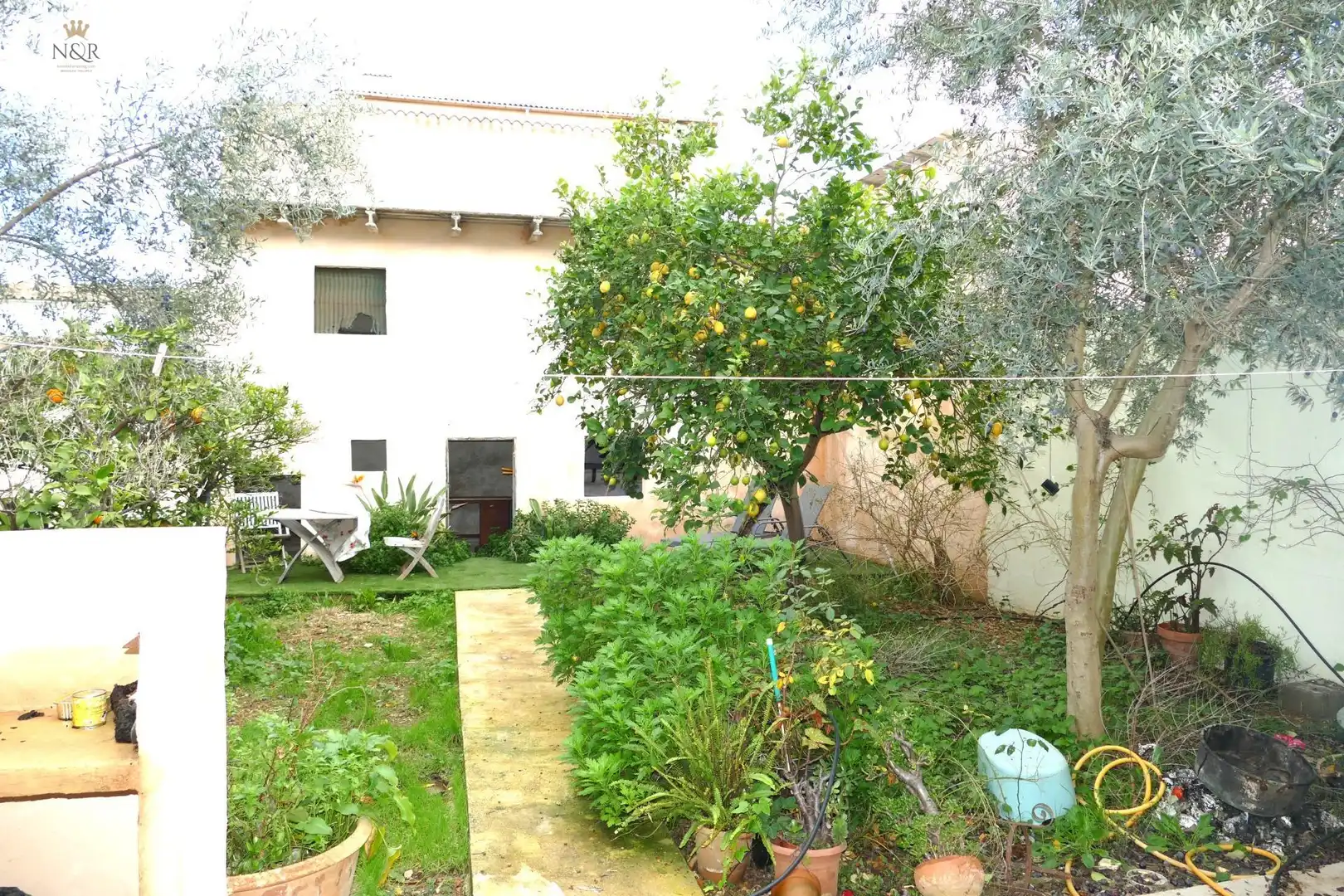 Garden of Houses for sale in Binissalem  with Air Conditioner, Private garden and Terrace