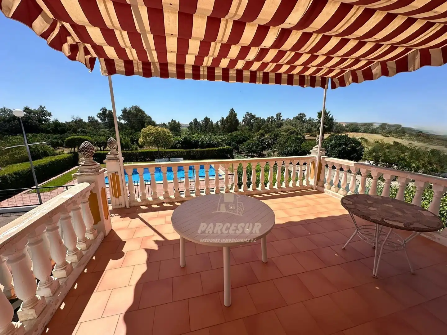 Terrace of Country homes for sale in Córdoba  with Storage room and Swimming Pool