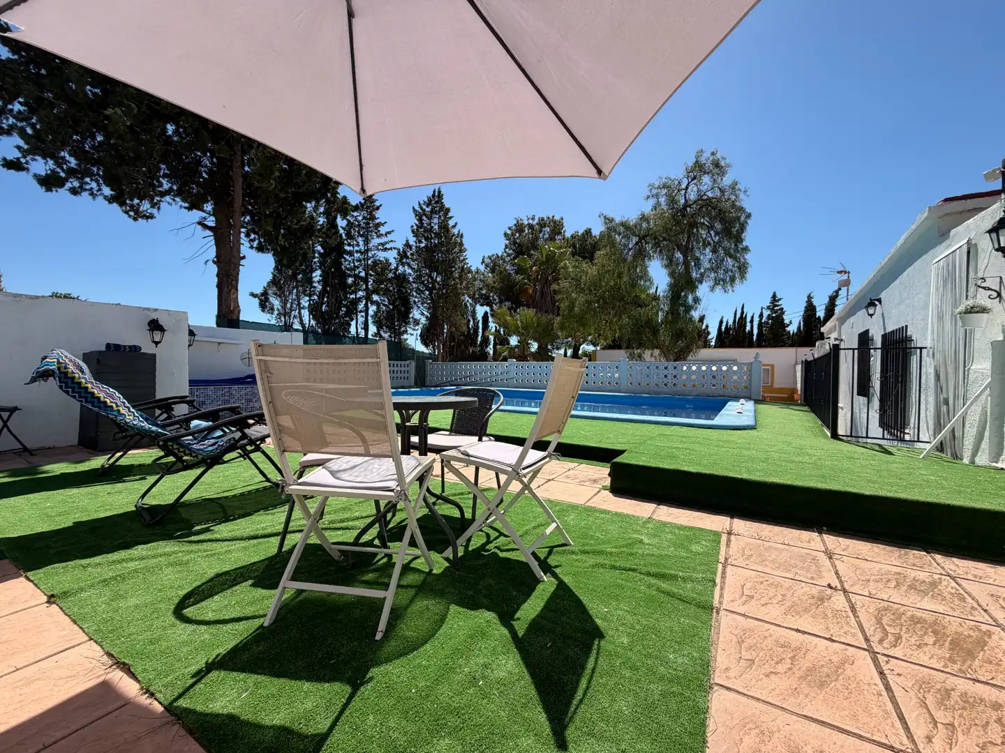 Jardí de Casa o xalet en venda en Aspe amb Aire condicionat, Calefacció i Jardí privat