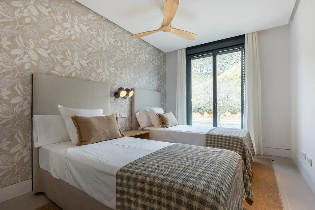 Schlafzimmer von Wohnungen zum Verkauf in Pollença mit Klimaanlage, Heizung und Terrasse