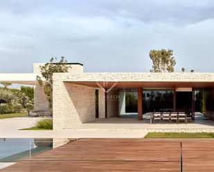 Vista exterior de Casa o xalet en venda en Matadepera amb Aire condicionat, Jardí privat i Terrassa