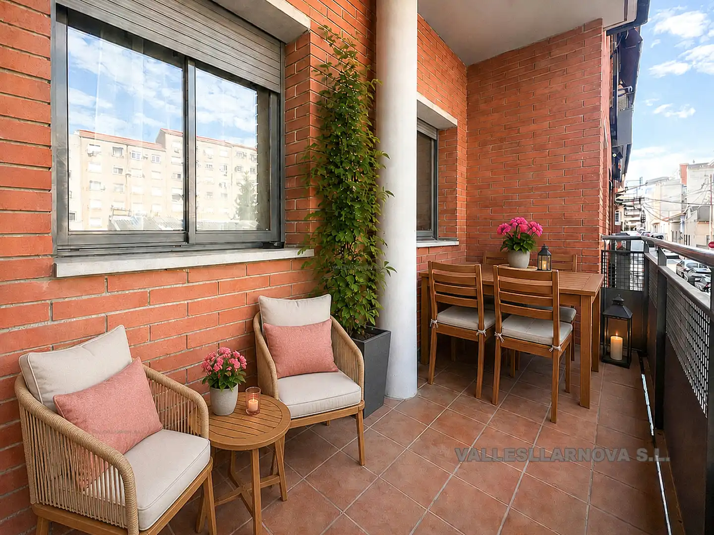 Terraza de Piso en venta en Mollet del Vallès con Aire acondicionado, Calefacción y Parquet