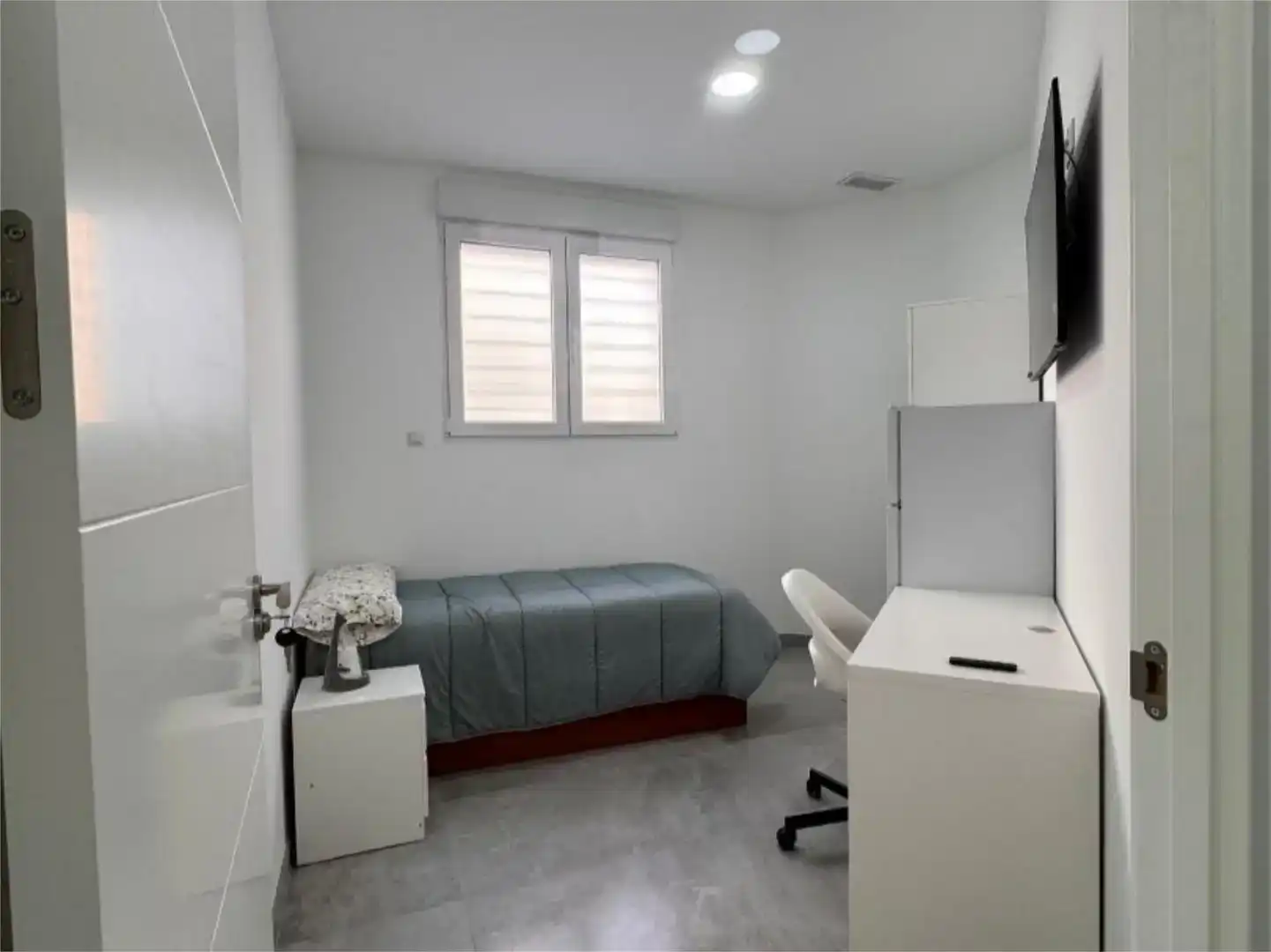 Schlafzimmer von Erdgeschoss zur untervermieten in Elche / Elx mit Klimaanlage und Möbliert