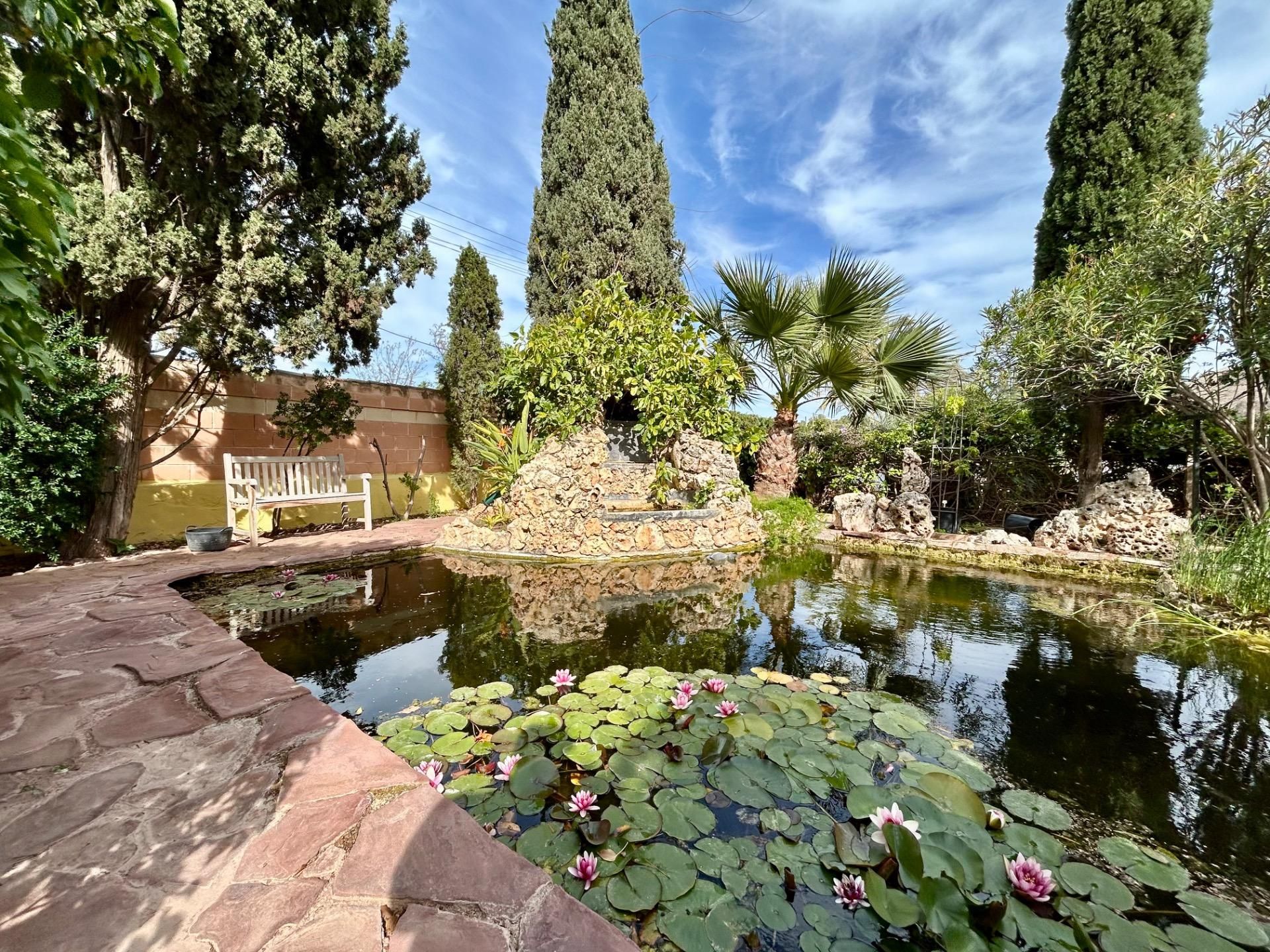 Jardín de Casa o chalet en venta en San Vicente del Raspeig / Sant Vicent del Raspeig con Aire acondicionado, Jardín privado y Terraza