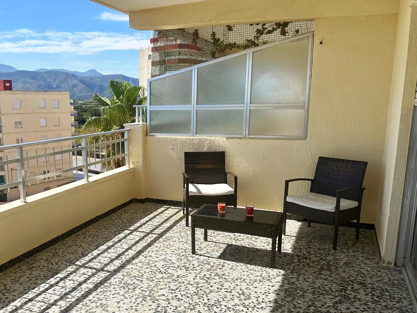 Terraza de Apartamento en venta en Tavernes de la Valldigna con Terraza y Amueblado