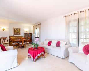 Living room of Single-family semi-detached to rent in Marbella  with Terrace