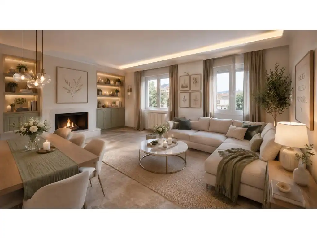 Sala de estar de Casa o chalet en venta en Madrid