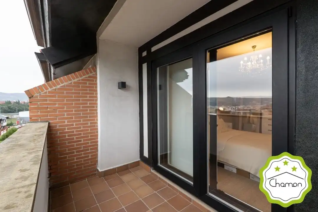 Terraza de Casa adosada en venta en Bilbao  con Calefacción, Jardín privado y Terraza