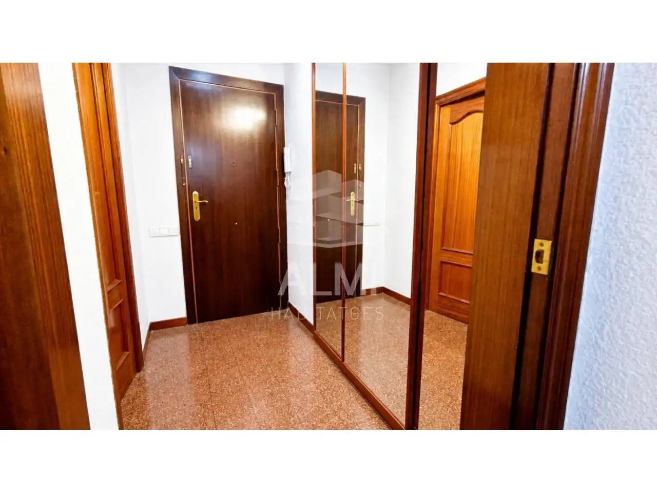 Bedroom of Flat for rent in Barcelona  with Air Conditioner, Heating and Balcony