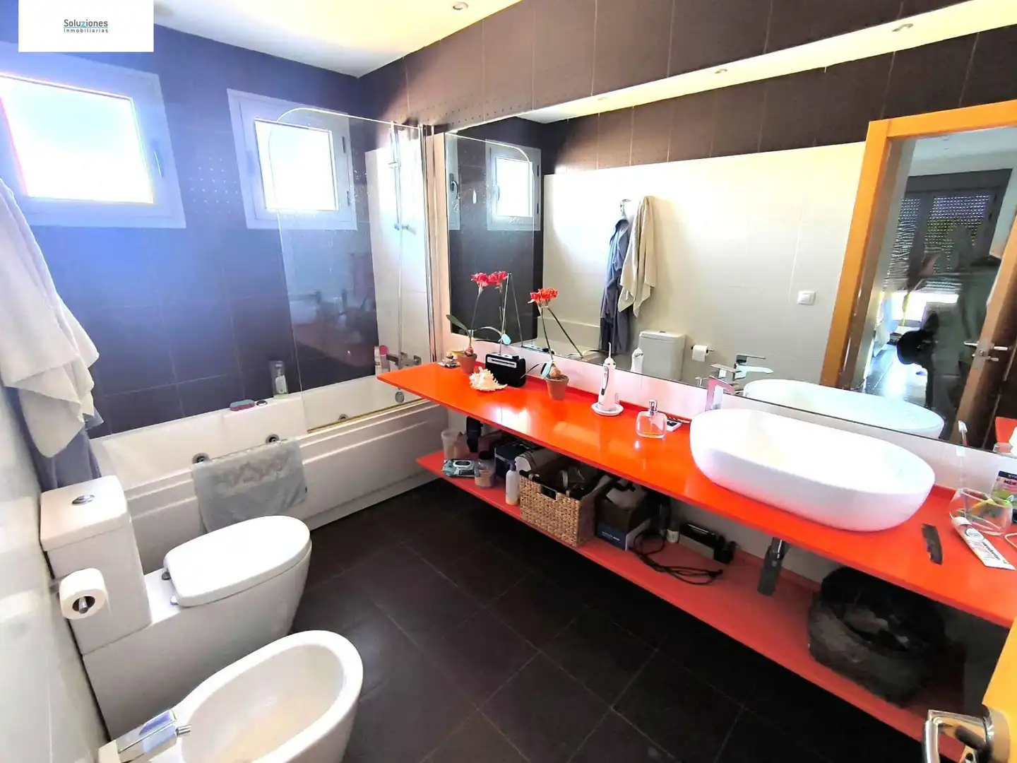 Baño de Casa o chalet en venta en Albacete con Aire acondicionado, Calefacción y Jardín privado