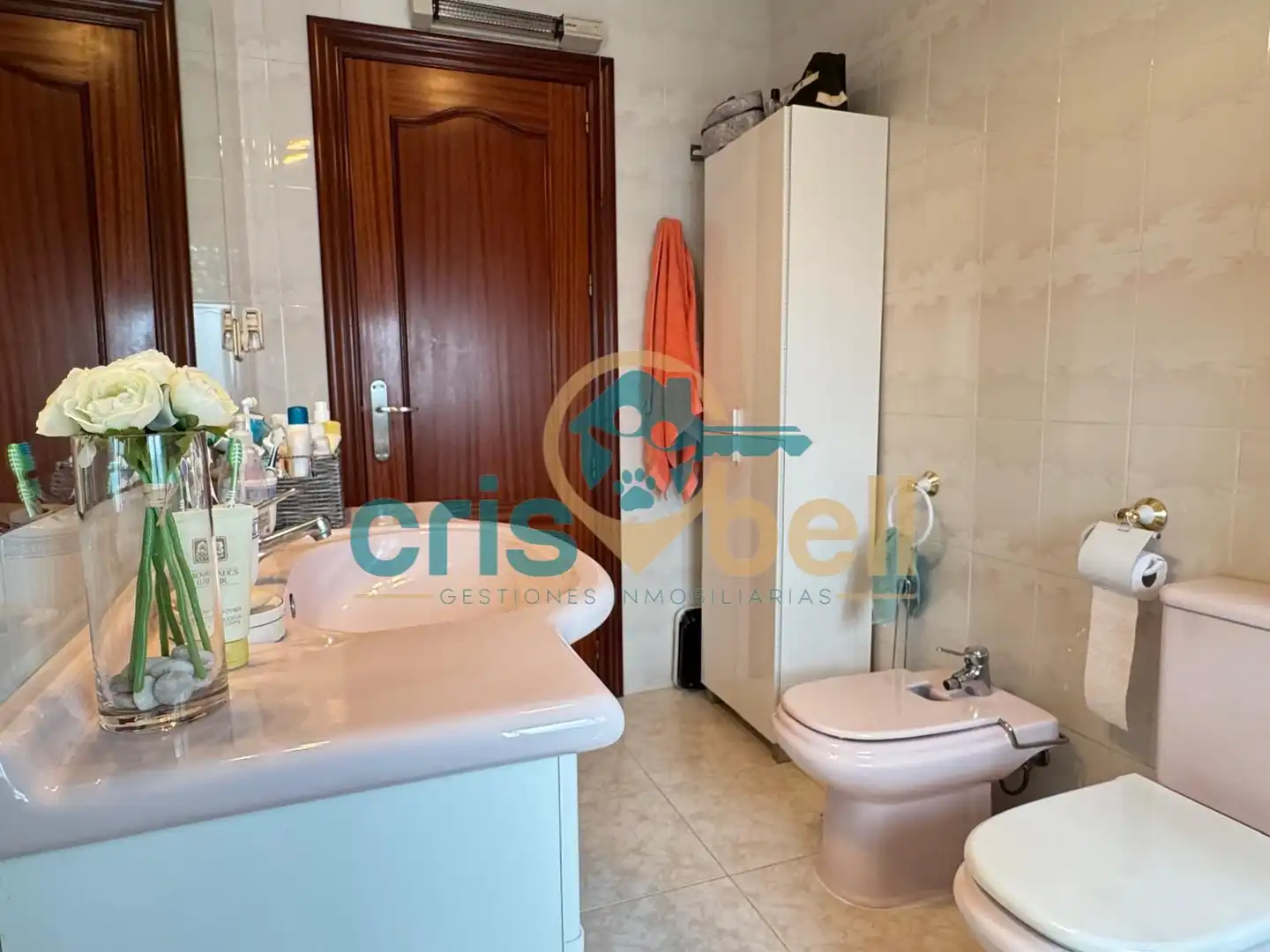 Baño de Casa o chalet en venta en Lorca con Aire acondicionado, Jardín privado y Terraza