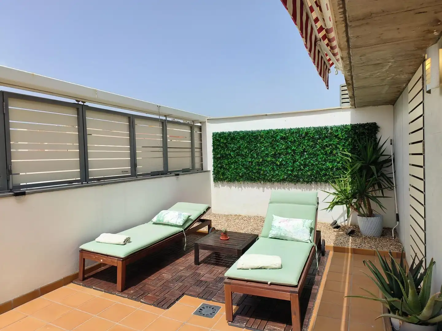 Terrace of Attic for rent in Santa Cruz de Tenerife  with Air Conditioner, Terrace and Furnished