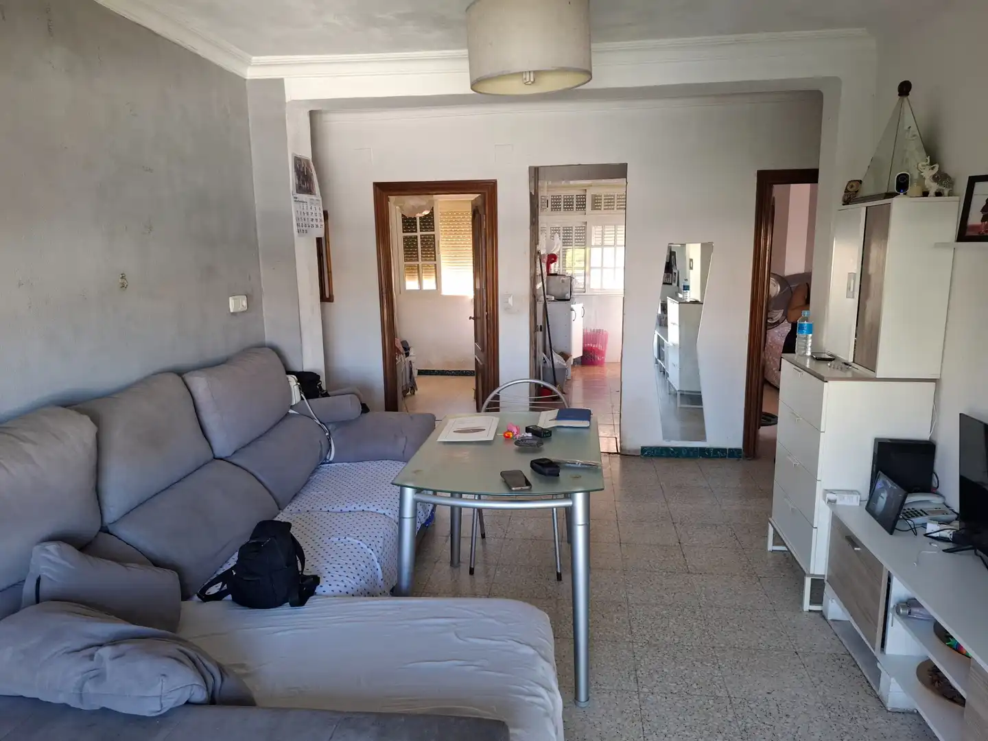Sala d'estar de Pis en venda en Sevilla amb Moblat