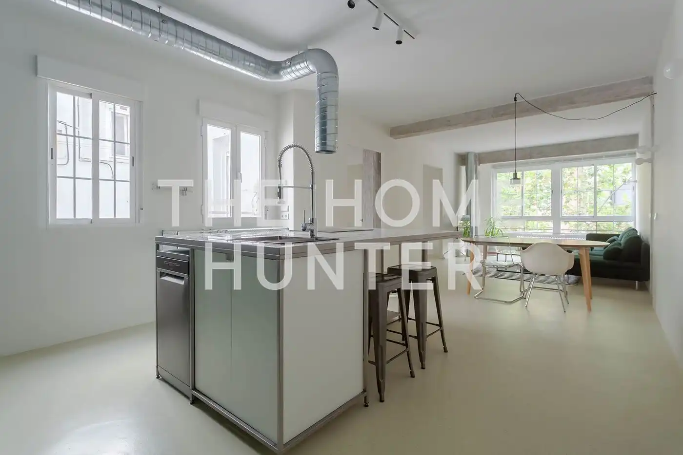 Cocina de Piso de alquiler en Chamartín