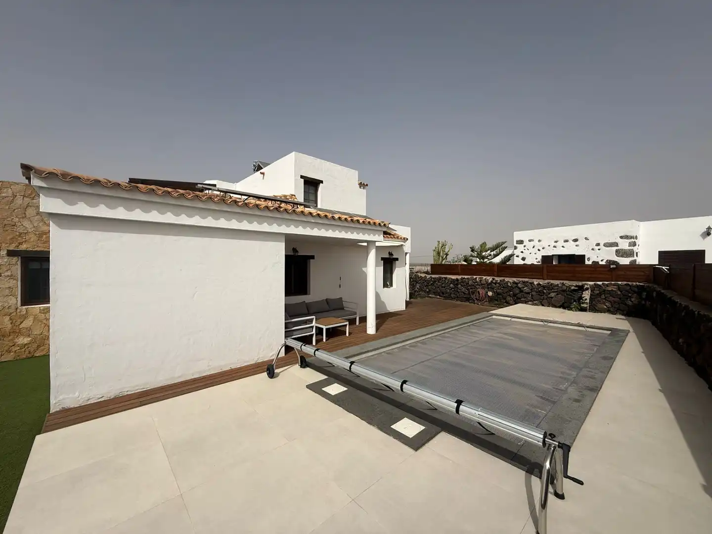 Terrace of Houses for sale in La Oliva  with Private garden, Terrace and Storage room