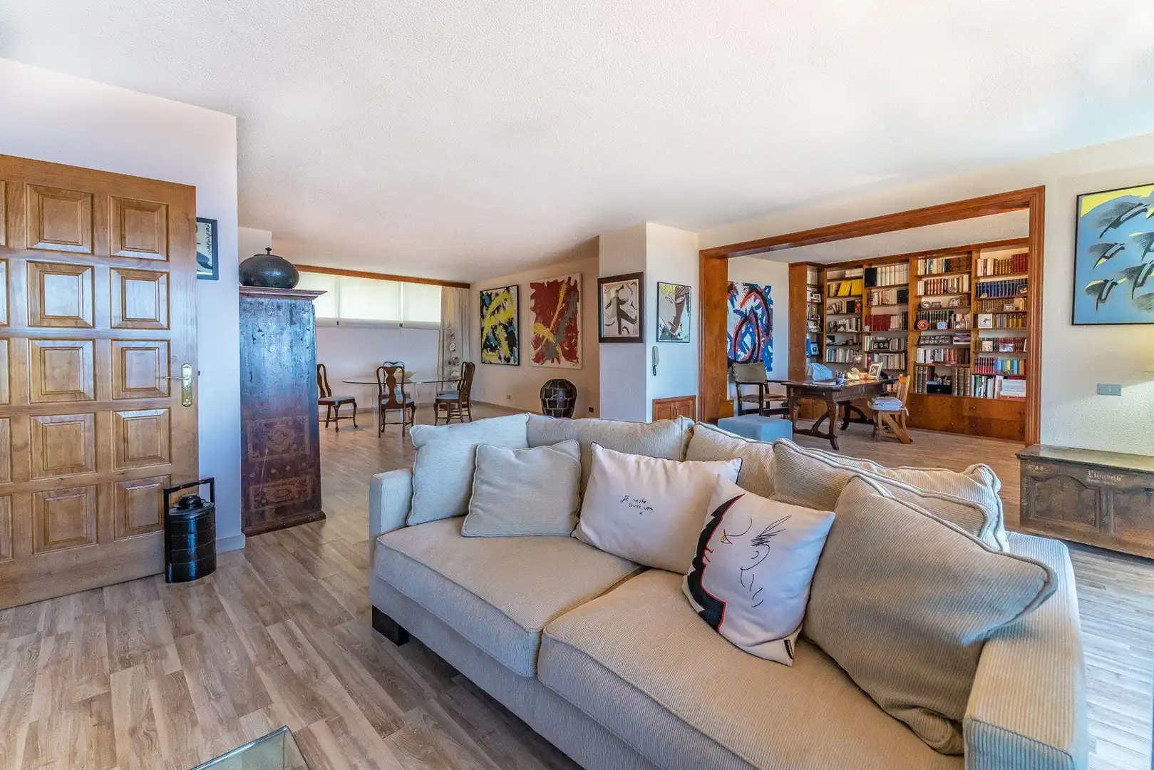 Wohnzimmer von Maisonette zum Verkauf in Adeje mit Privatgarten und Gemeinschaftspool