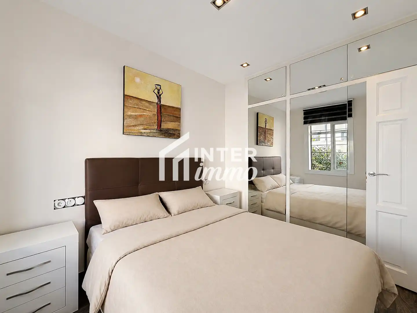 Bedroom of Apartments for sale in Empuriabrava  with Air Conditioner and Furnished