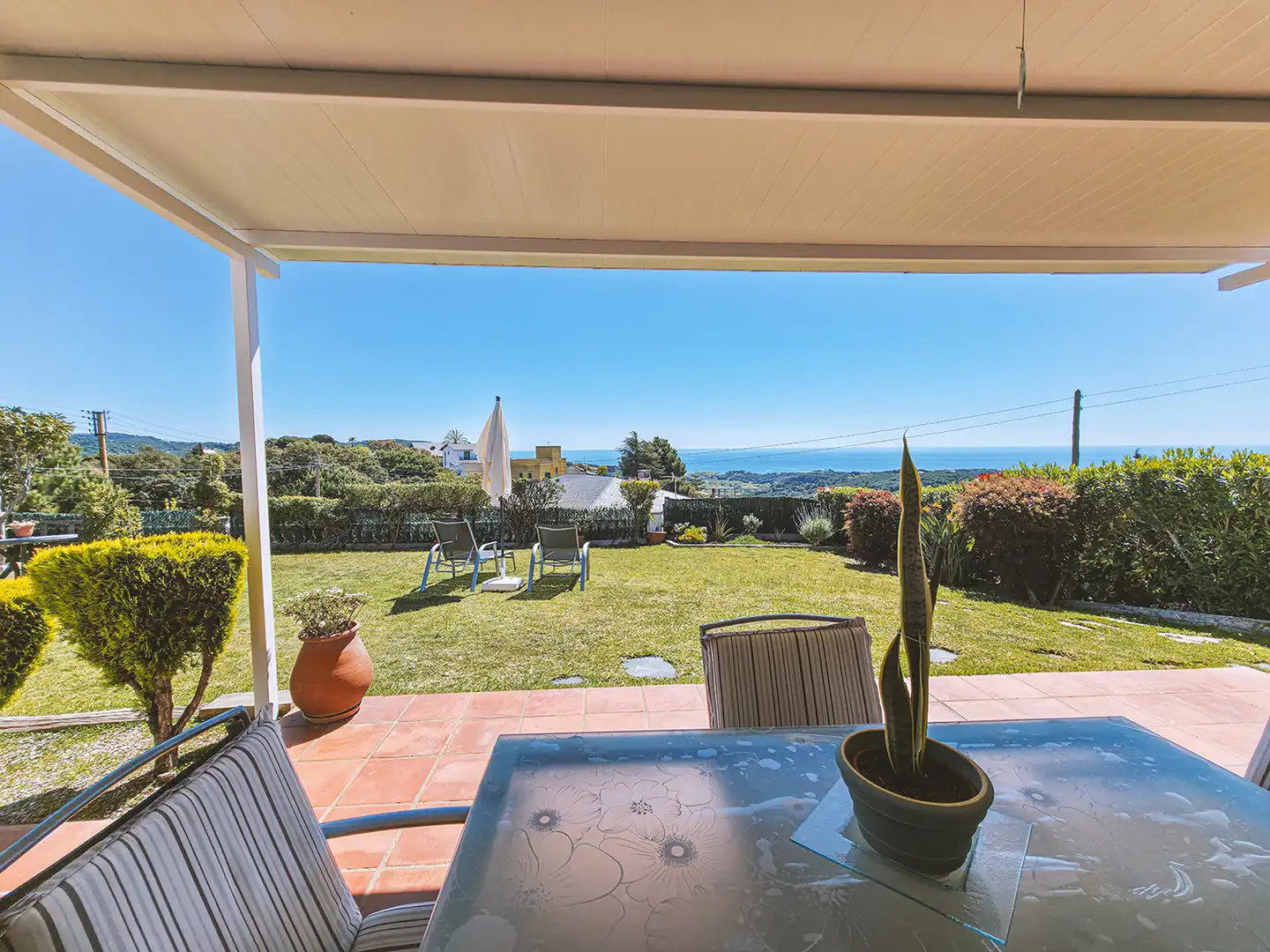 Garten von Haus oder Chalet zum Verkauf in Sant Cebrià de Vallalta mit Heizung, Privatgarten und Terrasse