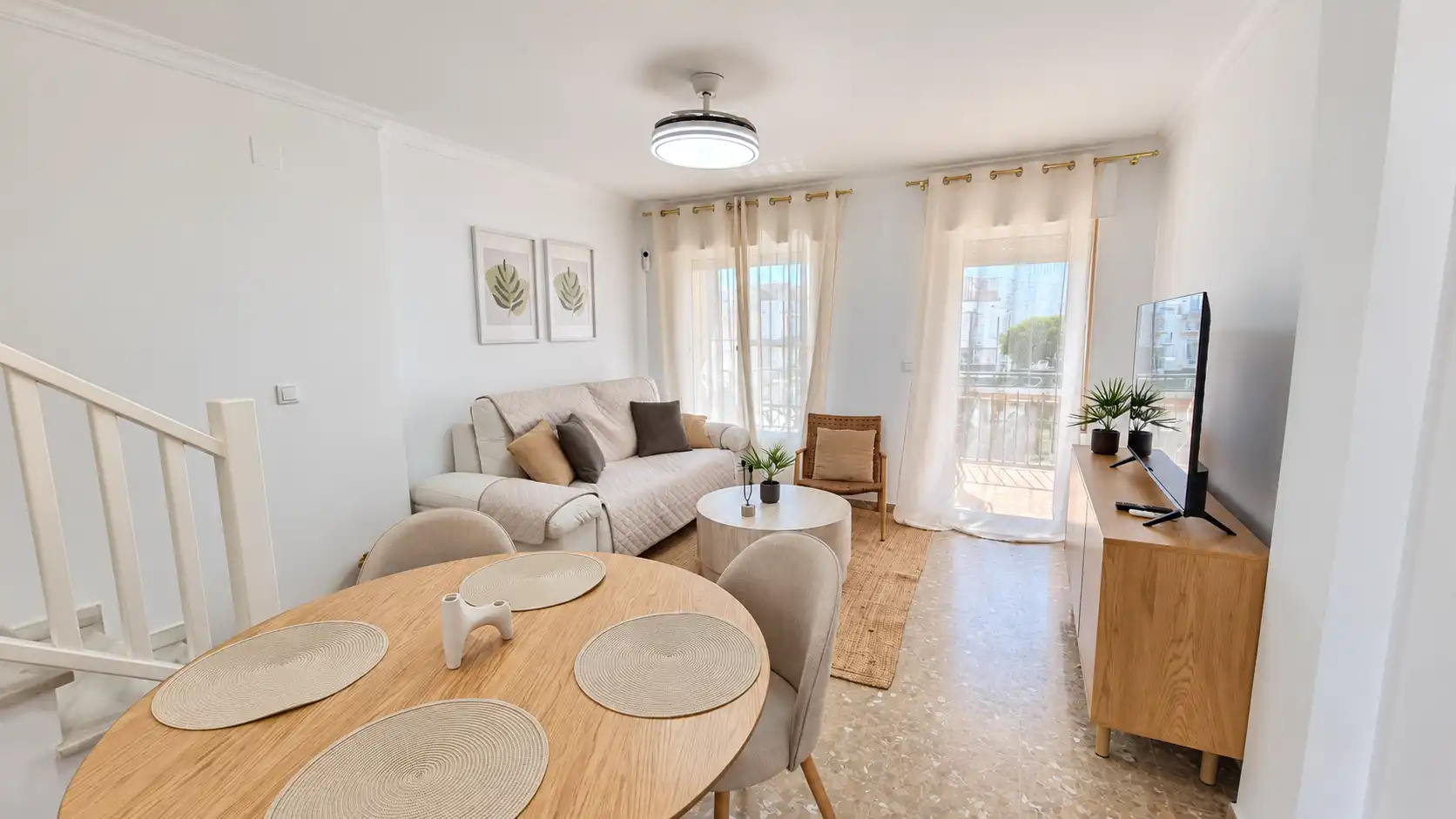 Sala d'estar de Dúplex en venda en Playa Cruz del Mar