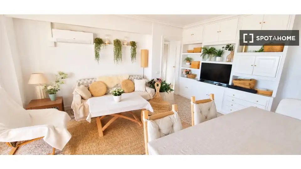 Wohnzimmer von Wohnung zur Miete in Pobles del Sud