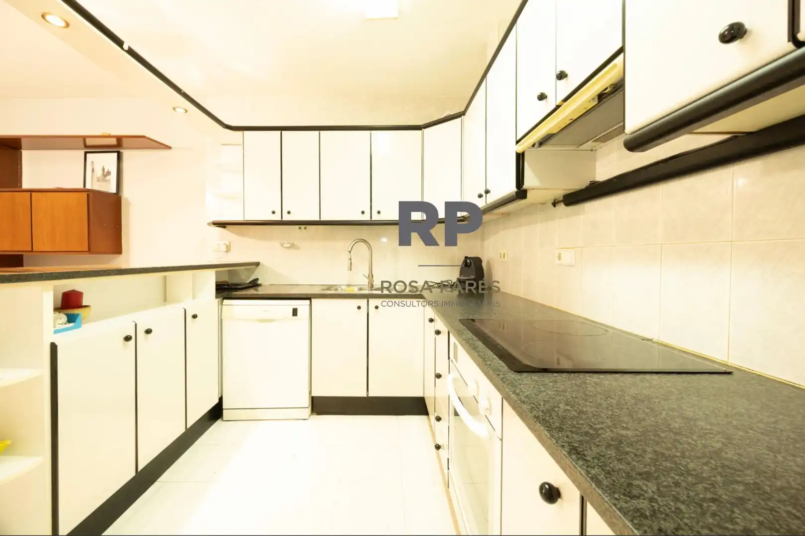 Kitchen of Flat for sale in Montesquiu  with Heating, Terrace and Storage room