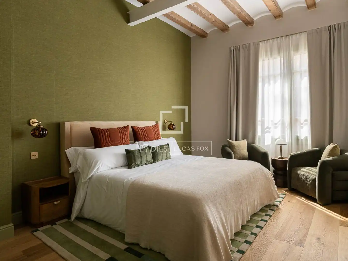 Bedroom of Flat for sale in Barcelona  with Air Conditioner, Heating and Terrace