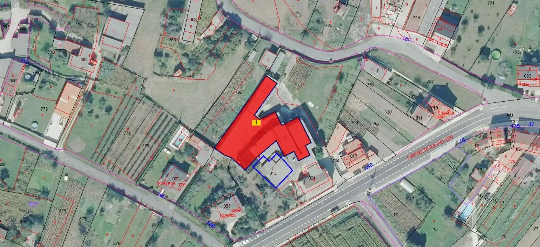 Nave industrial en venta en Cuntis