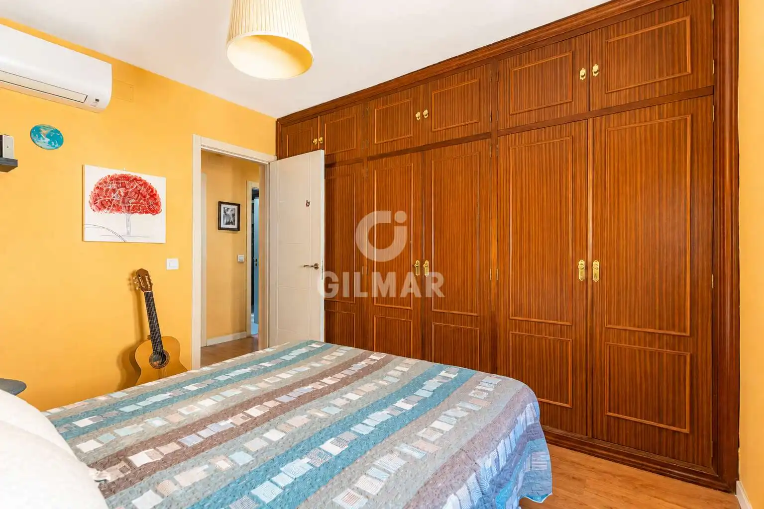Bedroom of Flat for sale in Madrid  with Heating and Private garden